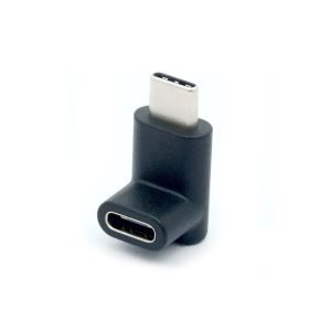 90 Degree USB Type C Male to Female Adapter