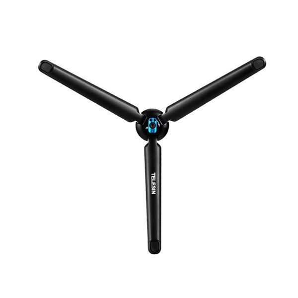 Telesin aluminium folding tripod with hand strap for Action Camera