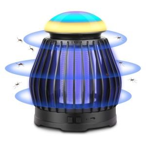 UV Mosquito Killer Lamp 2 in 1 Portable USB Rechargeable