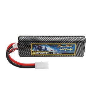 Giant Power 7.4V 5000mAh 50C 2S Lipo Battery with TAMIYA Plug