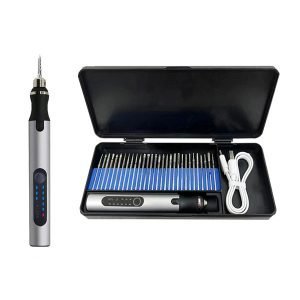Mini Cordless Electric Grinder Pen With Built-in Battery