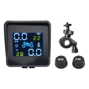 Solar Charging Motorcycle TPMS Tire Pressure Monitoring System