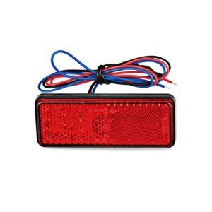 Red LED Reflector Rear Tail Brake Stop Warning Light for XMax