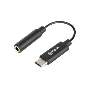 BOYA BY-K4 3.5mm TRS (Female) to Type-C (Male) Microphone Adapter